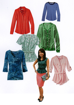 fashionable tops for spring 2013